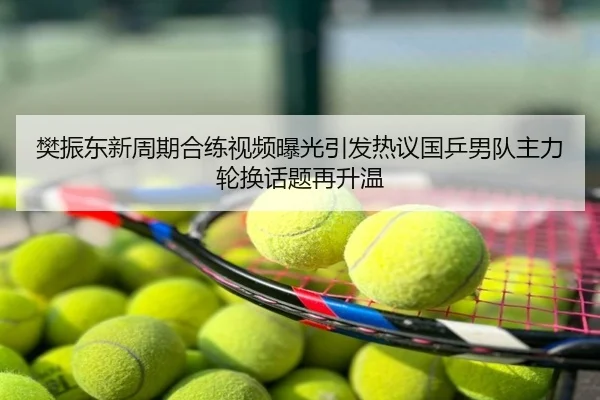 樊振东新周期合练视频曝光引发热议国乒男队主力轮换话题再升温